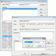 Google Calendar Delphi Component screenshot